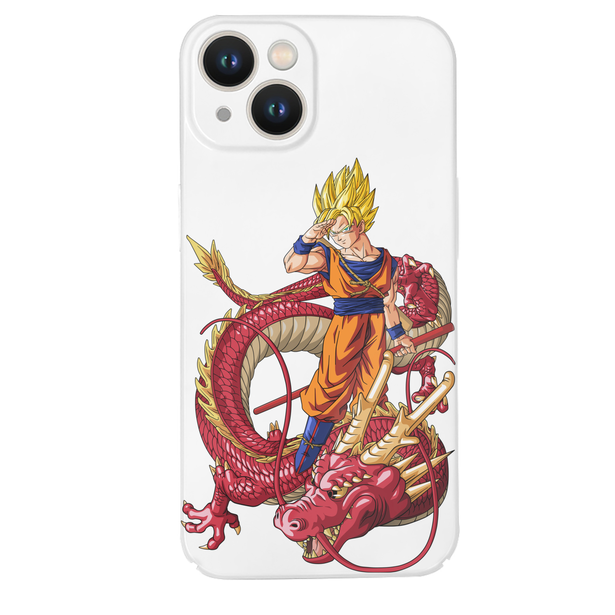（画像用） ドラゴンボール 孫悟空（そん ごくう）Son Goku カカロット DRAGON BALL Kakarotto 【iPhone 14シリーズ対応】ハードケース